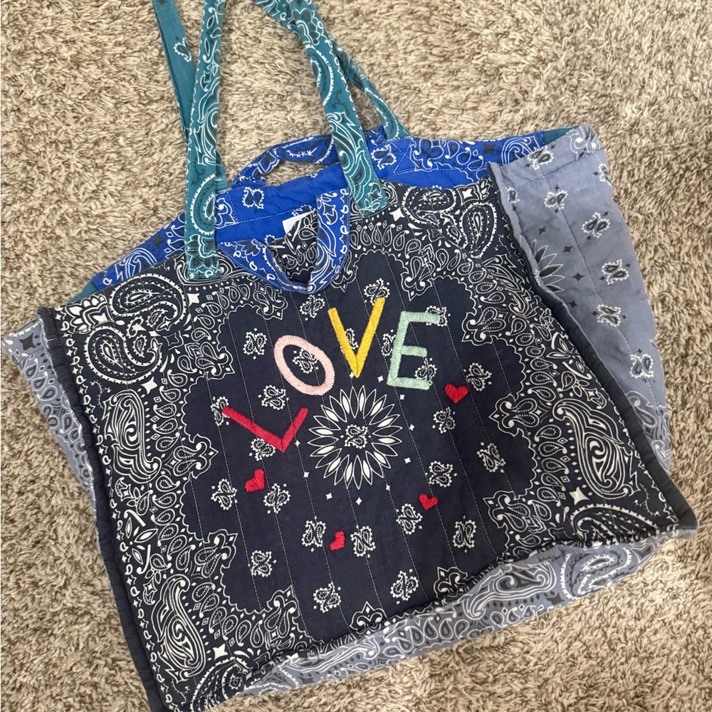CALL IT BY YOUR NAME cabals maxi embroidered bag - Picture 2 of 5